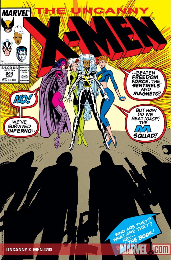 Uncanny X-Men #244 (Vol 1)