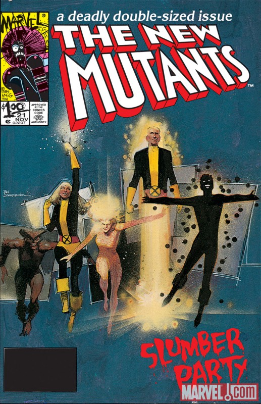 New Mutants #21 (Vol 1)