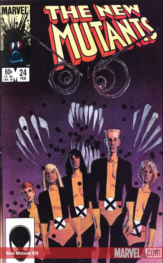 New Mutants #24 (Vol 1)