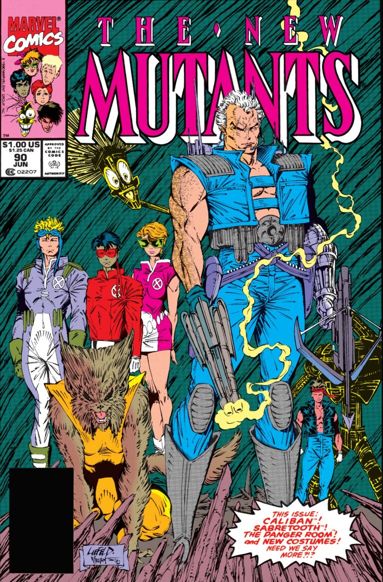 New Mutants #90 (Vol 1)