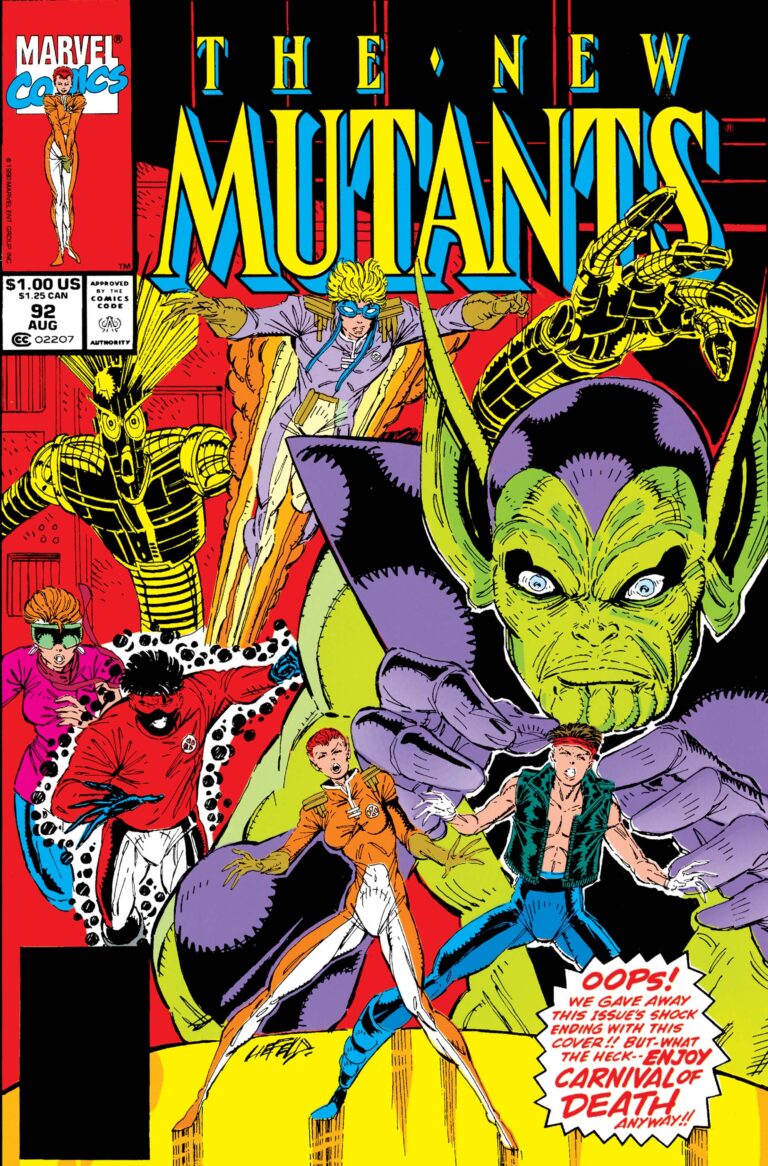 New Mutants #92 (Vol 1)