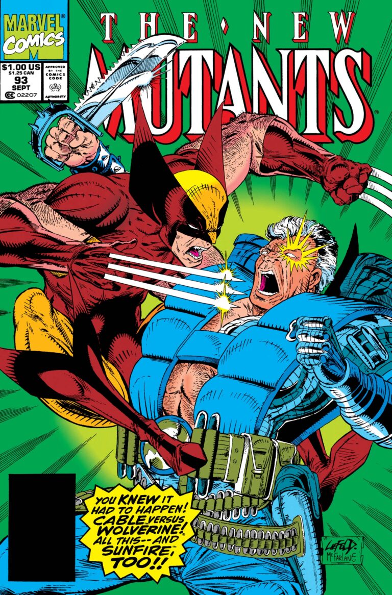 New Mutants #93 (Vol 1)