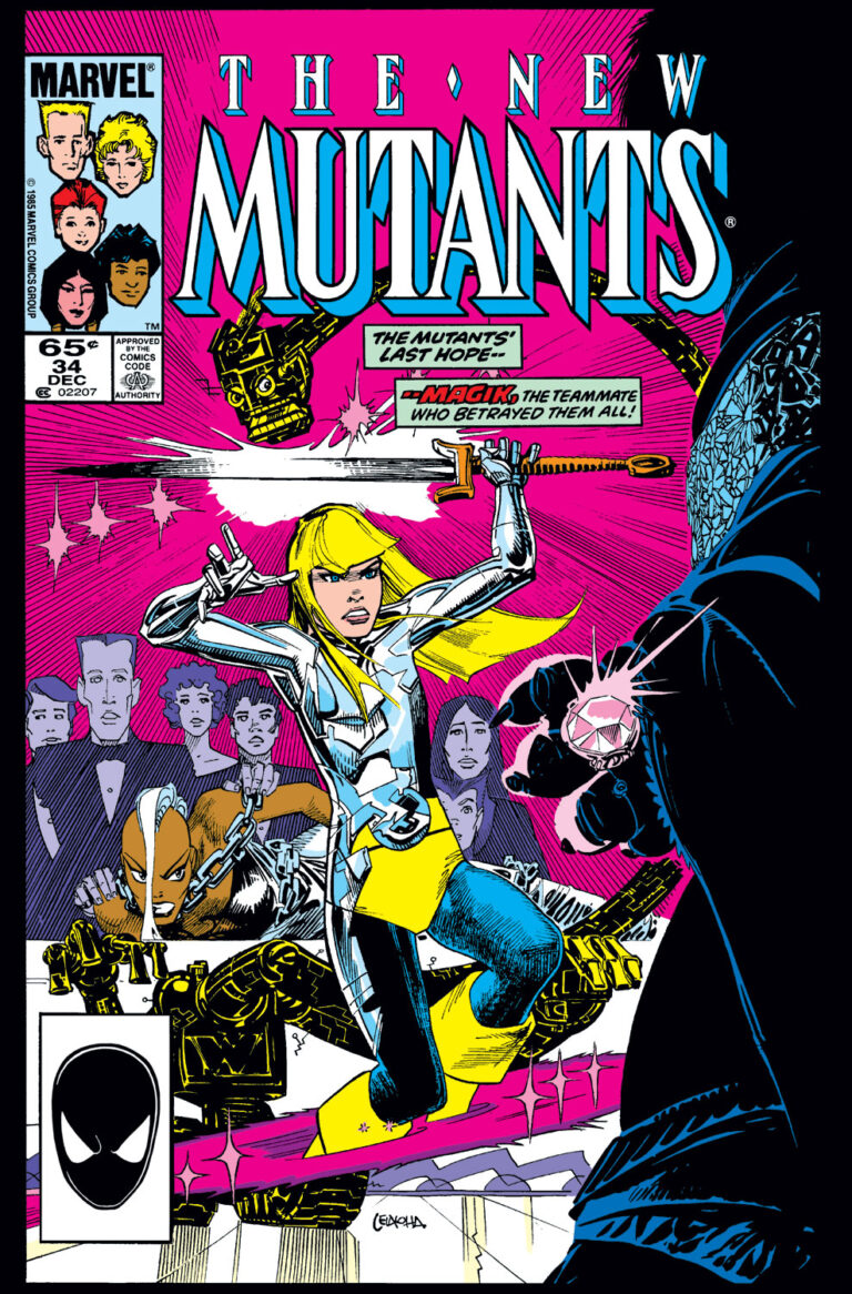 New Mutants #34 (Vol 1)