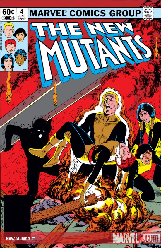 New Mutants #4 (Vol 1)