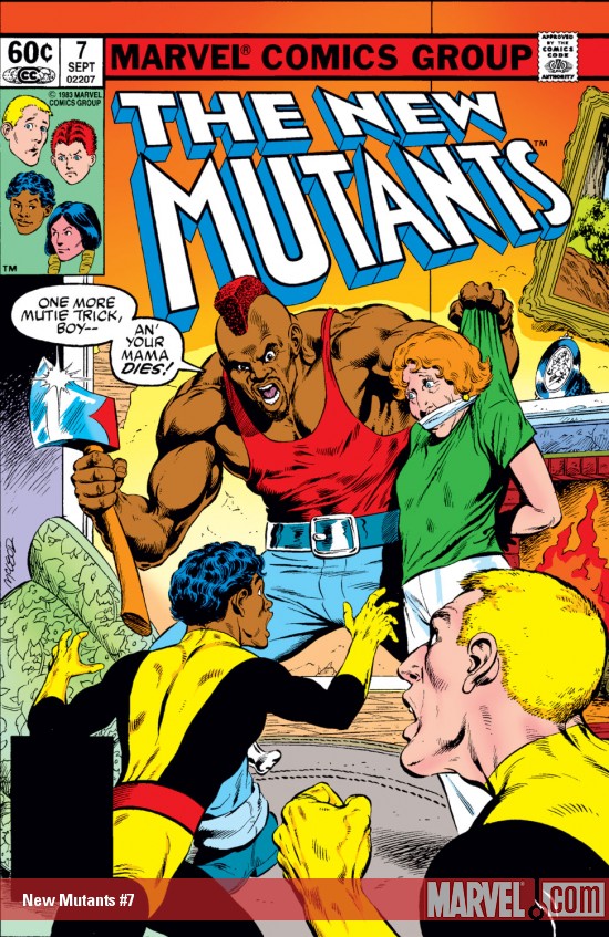 New Mutants #7 (Vol 1)